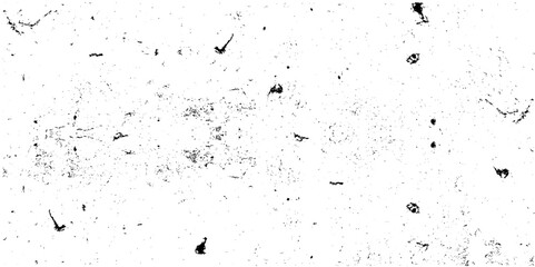 Abstract black and white gritty grunge background. Subtle grain vector texture overlay. 