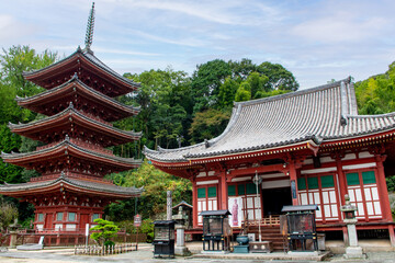 Naklejka premium 国宝 明王院