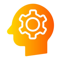 cogwheel gradient icon