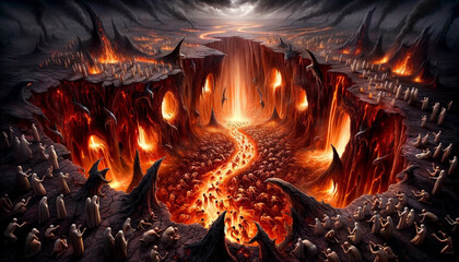 Eternal Damnation: Fiery Abyss and Demon Realms