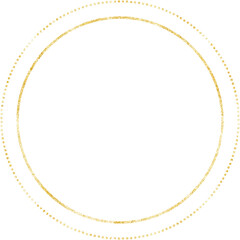 Gold Shining Paint Stain Hand Drawn Illustration brush stroke paint ornament decorate. Gold frame. Wedding invitation border. Geometric abstract