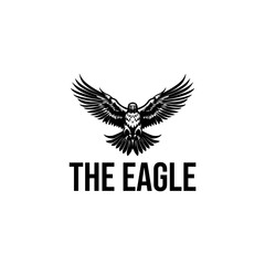 Eagle logo design vector illustrations