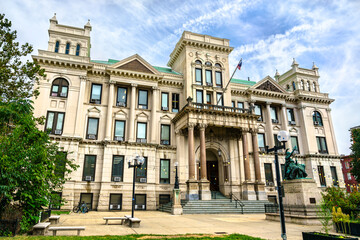 Fototapeta na wymiar City Hall of Jersey City in New Jersey, United States