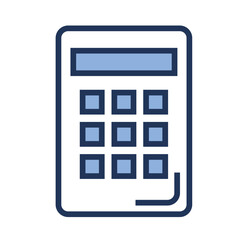 illustration of a icon calculator