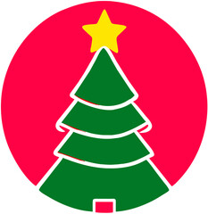 christmas tree illustration