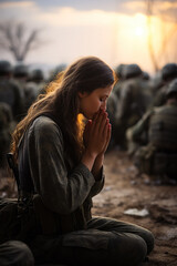 Resolute Faith: Depicting the spiritual consolation of an Israeli soldier during a military operation 