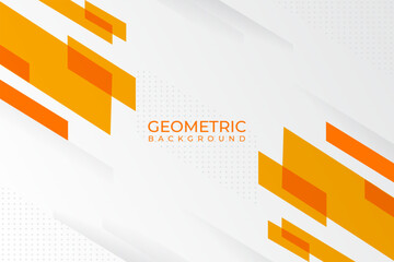 Orange abstract background geometric