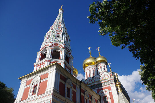 Shipka Memorial Church ou Shipka monast&egrave;re est une &eacute;glise orthodoxe bulgare