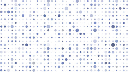 pattern with blue dots