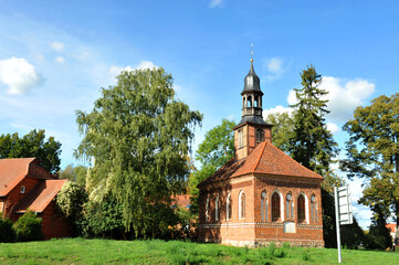 Fototapeta na wymiar Kapelle St. Georg in Neubrandenburg