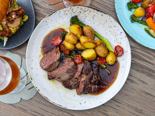 meal on table 