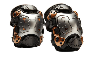 Knee Guards isolated on transparent background.