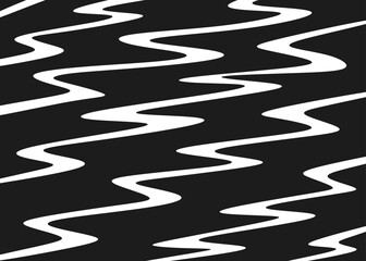 Simple background with diagonal wavy lines pattern