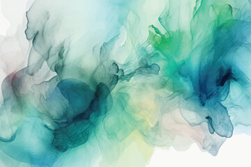 Abstract splashed watercolor textured background