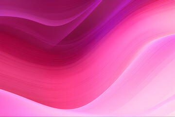 Curved Motion Speed Lines Background or Backdrop With Deep Pink, Medium Violet Red and Dark Moderate Pink Colors. Dreamy Digital Abstract Art.