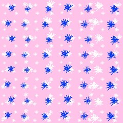 seamless pattern with stars