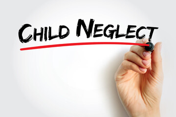 Child Neglect is an act of caregivers that results in depriving a child of their basic needs, text...