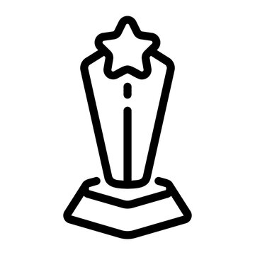 recommend clip art: award Line Icon