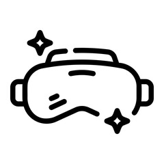 vr glasses Line Icon