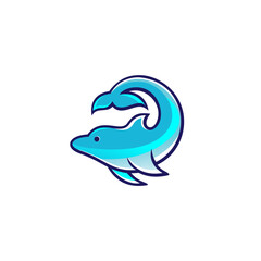 Dolphin Vector Illustration. Dolphin Logo Design