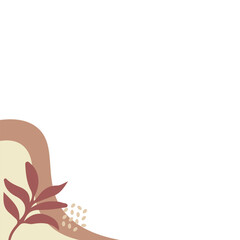 Abstract Boho Corner