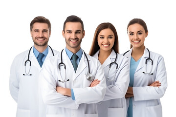 Fototapeta premium smiling medical team