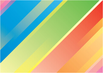 カラフルな図形で構成された背景