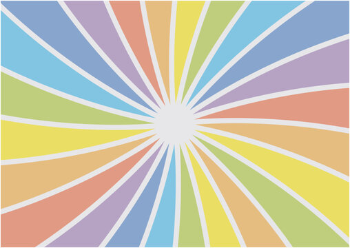 カラフルな図形で構成された背景