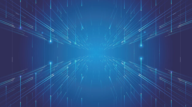 Longitudinal extension luminescent ray Internet technology big data background