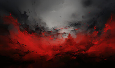 Red wall texture background - obrazy, fototapety, plakaty