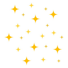 Sparkling Gold Stars