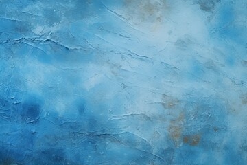 Blue-Toned Elegance: Background Image of Plaster Texture in Shades of Blue