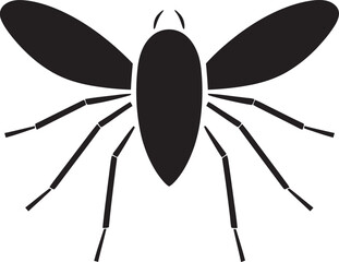 Intricate Mosquito Logo Concept Abstract Mosquito Vector Icon