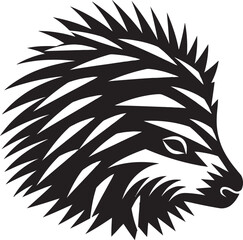 Porcupine Quill Badge of Distinction Porcupine Spike Geometric Mark