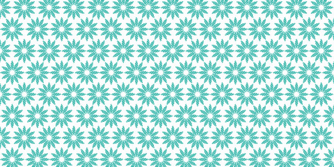Seamless pattern. Graphic ornament. Floral stylish background. Vector repeating texture with stylized leaves