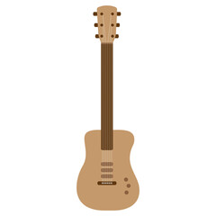 Naklejka premium acoustic guitar vector illustration