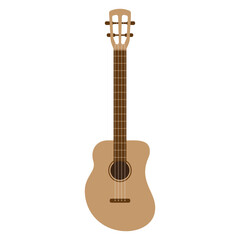 Obraz premium acoustic guitar vector illustration