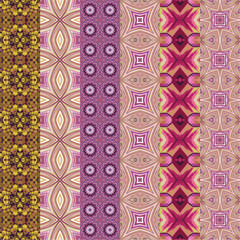 Seamless geometric Repeat Pattern squares repeatable grid texture vintage rectangle mesh pattern background, Islamic geometric Arabic Ornamental round pattern.