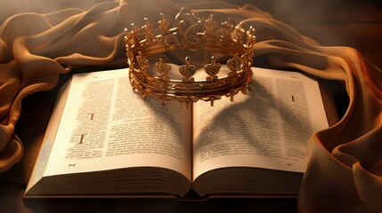 Bible lettering. Christian art. Jesus Christ - that's my King.