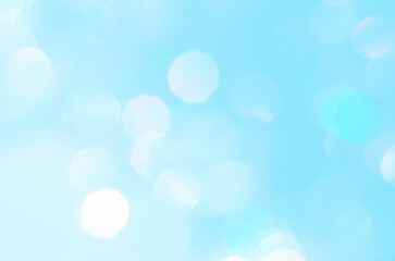 abstract blue blurred bokeh background