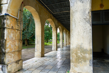 Naklejka premium Historic building of the French Consulate in Longzhou, Longzhou, Guangxi, China
