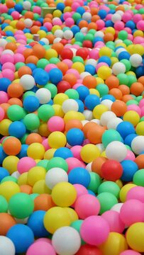 Ocean ball at amusement park