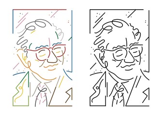 face sketches line art