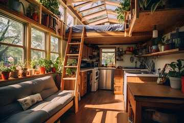 Tiny House Living. Creative Interior Design in a Compact, Sustainable Home