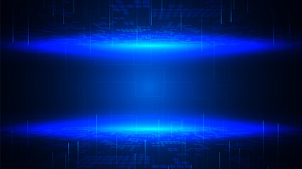 hi-tech digital data abstract vector design