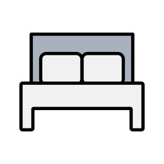 Double bed icon