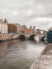 walking around paris