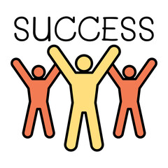 Fototapeta premium Success icon