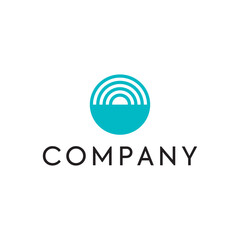 Round season weather travel tours business, logo, design, brand identity, flat logo, company, editable, vector