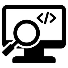 Programming Language Glyph Icon